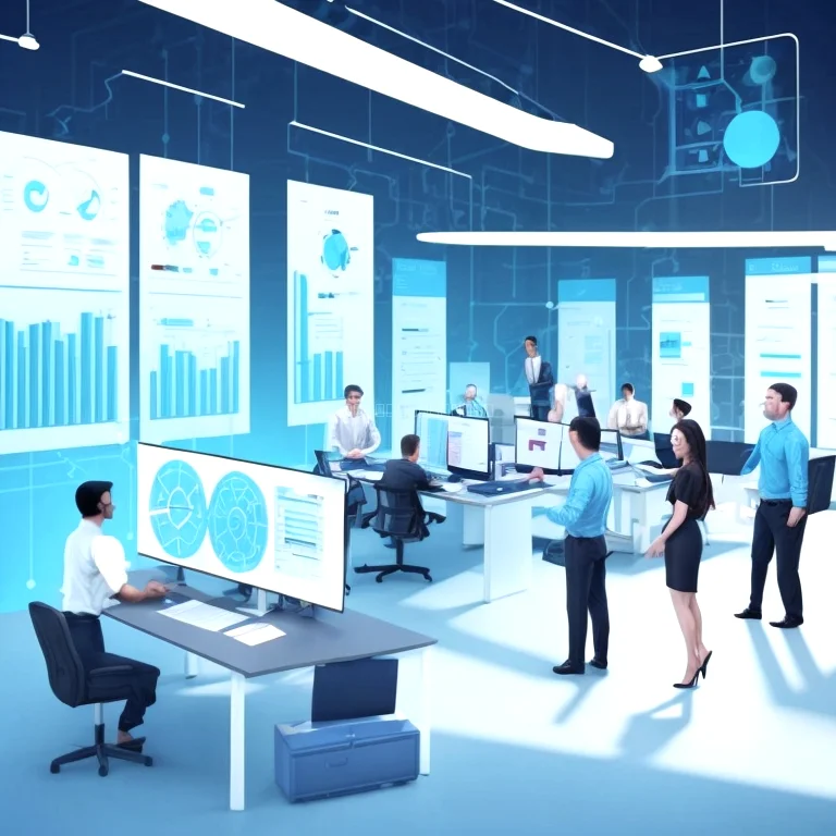 توضيح نموذج العمل لدمج الذكاء الاصطناعي